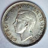 1939-1945 British Sixpence Silver Coin Issued Under King George VI. WW2 Era United Kingdom Coin. Sixpence Graded By Seller Circulated/Worn Condition
