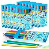 V-Opitos 168 Count Colored Pencils for Kids, 14 Pack Bulk Colored Pencils in 12 Colors, Pre-sharpened Coloring Pencils, Ideal School Supplies & Classroom Prizes, Kids Party Favor