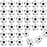 Xeehwb 30pcs Bouncy Balls,Soccer Bouncing Balls,High Bouncing Rubber Soccer Ball for Stress Relief,Multi-Item Party Favor Packs,Ball Games,Classroom Prizes,Stocking Stuffers(27mm)