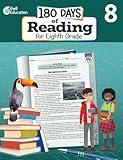 180 Days™: Reading for 8th Grade Practice Workbook for Classroom and Home, Cool and Fun Practice Created by Teachers (180 Days of Practice)