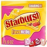 STARBURST FaveREDS Fruit Chews Candy, Chewy Candy, 15.6 oz Sharing Size Bag