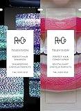 R+Co Television Perfect Shampoo/Conditioner Tandem Packette | Body + Shine + Smoothing for All Hair Types | Vegan + Cruelty-Free | .46 ml