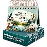 RYVE Inspirational Desk Calendar with Prayers, Blessings, and Devotions – Christian Gifts, Religious and Spiritual Gifts for Women, Christian Desk Decor, Inspirational Gifts