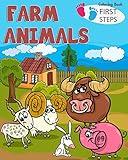 farm Animals Coloring Book: farm animals books for kids & toddlers | Boys & Girls | activity books for preschooler | kids ages 1-3 2-4 3-5 (Easy & Educational Coloring Book)