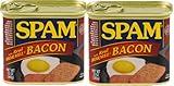 Generic (Pack Of 2) Bacon Canned Luncheon Meat 12 oz., regular