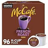 McCafe French Roast, Single Serve Coffee Keurig K-Cup Pods, Dark Roast, 96 Count
