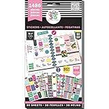 me & my BIG ideas Sticker Value Pack - The Happy Planner Scrapbooking Supplies - Everyday Plans Theme - Multi-Color - Great for Projects, Scrapbooks & Albums - 30 Sheets, 1486 Stickers Total