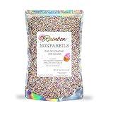 Nonpareils Rainbow Round Sprinkles 2.5 Lbs, Confectionary Good for Decorating, Bake goods, Cookies, Ice Cream, Candy, Cakes and Desserts