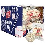 Kathy Kaye Baseball Sweet & Salty 1 oz. Popcorn Balls | Delicious, Crunchy, & Perfect for Team Snacks | Classic Sweet & Salty Flavor for Game Day, Parties & More | Box of 18
