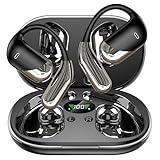 AI Translation Earbuds Real Time, 3-in-1 Translator Earbuds 144 Languages & Accents, Audifonos Traductores Inglés Español,Open Ear Wireless Headphones with Charging Case fit iOS & Android Black