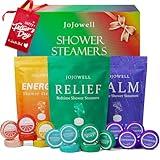 Shower Steamers Aromatherapy - 18 Pack Gifts for Women, Organic Essential Oils, Self Care, Birthday Gifts for Women, Men, Mom, Father's Day Dad Gifts from Wife Daughter Son