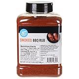 Amazon Brand - Happy Belly Smoked BBQ Rub, 25 ounce (pack of 1)