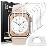 UniqueMe 6 Pack for Apple Watch Screen Protector 40mm, Apple Watch SE Series 6/5/4 Screen Protector [Upgrade Flexible Film] Anti-Scratch [Non-Bubbles] Soft HD TPU Clear Film for iWatch 40mm