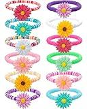 PinkSheep Bracelets for Teen Girls,12PC Friendship Bracelets Heishi Bracelet Summer Stretch Surfer Stackable Beach Bracelets for Women,Girls Bracelets 10-12 Years Old