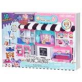 Just Play Disney Munchlings Mini Munch Bakery, 25-Piece Color Change Figure Playset, 1-inch Collectible Scented Figurines, Kids Toys for Ages 3 Up