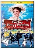 DVD Disney Mary Poppins: Ed. 45o Anniversary [ 2 DVDs ] [ Brazilian Edition ] [ Audio and Subtitles in English + Spanish + Portuguese ] [ Region 1 + 4 ]