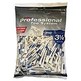 Pride PTS Wood Golf Tees - 135 Count, 3-1/4 Inch - 1 Brand on Tour - Best for Drivers & Woods - Improve Distance and Accuracy