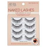 Ardell Naked Strip Lashes 421 – Natural-Looking, Long-Lasting False Eyelashes with Invisiband for Seamless Blend, 4 Pairs, 1-Pack