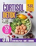 The Cortisol Detox Diet Bible: 3-in-1 Guide with the Formula “5R” Plan to Support Stress Resilience & Hormonal Balance Naturally, 88 Nourishing Recipes and a 35-Day Meal Plan for Metabolic Wellness