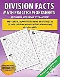 Division Facts Math Practice Worksheet Arithmetic Workbook With Answers: Daily Practice guide for elementary students and other kids (Elementary Division)