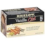 Bigelow Vanilla Chai Black Tea Bags 20-Count Box (Pack of 6), Caffeinated Black Tea, 120 Tea Bags Total