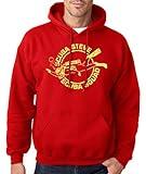 Crazy Dog T-Shirts Scuba Steve Scuba Squad Sweatshirt Funny Diving Hoodie Funny Sweater Cool Movie Pullover Novelty Sweatshirt Red - L