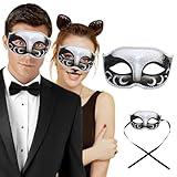 Luxury Mask womens Venetian Masquerade Mask for Women & Men - Unisex Mask for Mardi Gras, Prom, Halloween