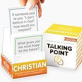 200 Conversation Cards for Christians - Explore Your Faith and Have Fun on Family Game Night, Bible Study or Youth Groups - Perfect for Church Groups, Couples Game Night, Easter Gifts