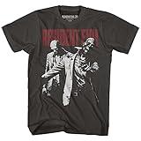 American Classics Resident Evil Horror Science Fiction Video Game Walking Zombies Adult Tshirt - Smoke - XX-Large