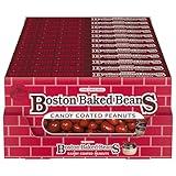 Wonka Boston Baked Beans, Candy-Coated Peanuts, Sweet & Salty, 4.3 Ounce Theater Candy Boxes (Pack of 12)