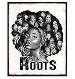 Black Art - African American Decor Black women famous African Americans - Black pride Classroom Decorations - Black History Month Poster - Afro Black Culture Wall Art & Decor - Black Girl Magic 8x10