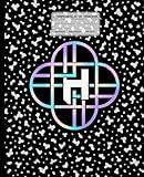 Composition Notebook: Huntrix Logo Kpop Demon Hunters, Wide Ruled, 7.5 x 9.25 inches, 100 Pages For Teens, Students, Music Fans, and Lovers of Fantasy Cartoon