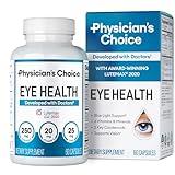 Areds 2 Eye Vitamins - Lutein, Zeaxanthin & Bilberry Extract - Supports Eye Strain, Dry Eyes, and Vision Health - 2 Award-Winning Clinically Proven Eye Vitamin Ingredients - Carotenoid Blend
