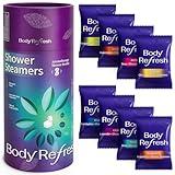 BodyRefresh Shower Steamers Aromatherapy - Birthday Gifts for Women, 8 Pack Shower Bombs with Essential Oils, Stress Relief Home Spa Relaxation Gifts for Mom, Christmas Stocking Stuffers