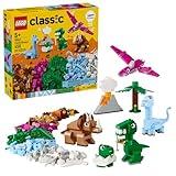 LEGO Classic Creative Dinosaurs Toy - Building Blocks Toy for Kids, Boys and Girls, Ages 5+ - Learning and Educational Toy for Preschool - Gift Idea for Birthdays - 11041