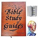 66-Page Bible Study Guide, Daily Devotional Journal, A Yearlong Bible Study Plan for Women-Daily Scripture Quotes, Religious Faith-Based Notebook, Strengthens Faith Prayer Reflections, Christian Gift