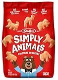 STAUFFERS Simply Animals Original Crackers - 16oz Bag - Animal-Shaped Snacks with No High Fructose Corn Syrup, Artificial Flavors or Colors