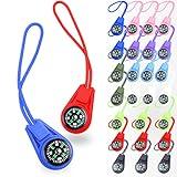 25 Pack Compass for Kids Bulk,Childrens Mini Compasses for Classroom,Boy Scout Compass Party Favor Pocket,Hiking and Survival