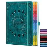 Address Book with Colorful Alphabetical Tabs (8.4" x 5.7") – Hardcover Contact Organizer for Website Passwords, Telephone, Software Licenses, and Important Information – Seagreen