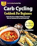 Carb Cycling Cookbook For Beginners: 145 Easy Recipes Unlock The Power of High, Medium and Low-Carb Diets for Maximum Fat Loss and Muscle Gain with a 4-Week Meal Plan