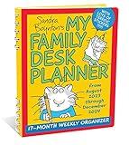Sandra Boynton's My Family Desk Planner 17-Month 2023-2024 Weekly/Monthly Organi