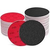 Shineboc 18Pcs 5 Inch Hook and Loop Sanding Sponge Discs 180-3000 Grit Wet Dry Sanding Pads, Foam Sandpaper for Random Orbital Sander, Curved Surface Large-Area Sanding Polishing for Metal Wood Auto