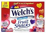 Welch's Fruit Snack Gummies Valentines Day Candy Pouches, 28 Count