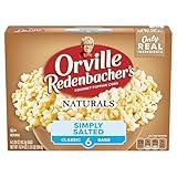Orville Redenbacher's Naturals Microwave Popcorn, Simply Salted Flavor, 3.29 oz., 6-Count