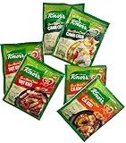 Vietnamese Seasoning Packets Sampler Set 3 Authentic Flavors: Thit Kho- Braised Pork, Ca Kho- Braised Fish, Canh Chua - Sour Soup Base Mix (2 Packs each flavor)