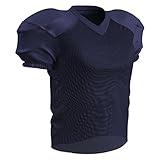 Champro Boys' Time Out Youth Stretch Football Practice Jersey, Navy, Medium