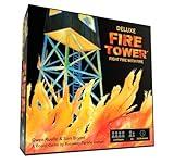 Runaway Parade Games Fire Tower Board Game Deluxe Edition- Fight Fire with Fire in This Fast-paced, Competitive Strategy Game | Easy to Learn | 10+ | 15-30 min