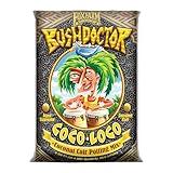 FoxFarm Bush Doctor Coco Loco Potting Mix, 2cu ft - Extends Your Watering Schedule, Triple-Washed to Reduce Salt Content - Perfect for Cultivating Healthy Plants