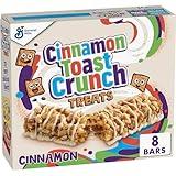 Cinnamon Toast Crunch Cereal Treat Bars, Snack Bars, 8 Ct, 6.8 oz