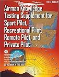Airman Knowledge Testing Supplement for Sport Pilot, Recreational Pilot, Remote (Drone) Pilot, and Private Pilot FAA-CT-8080-2H: Flight Training Study & Test Prep Guide (Color Print)